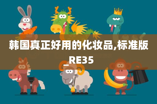 韩国真正好用的化妆品,标准版_RE35