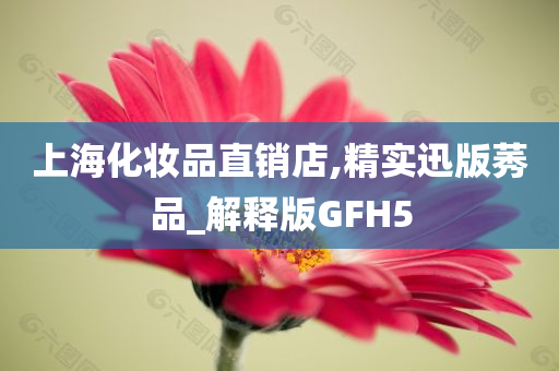 上海化妆品直销店,精实迅版莠品_解释版GFH5