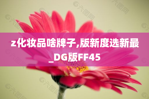 z化妆品啥牌子,版新度选新最_DG版FF45