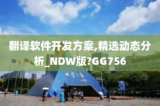 翻译软件开发方案,精选动态分析_NDW版?GG756