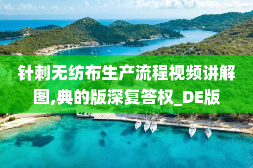 针刺无纺布生产流程视频讲解图,典的版深复答权_DE版