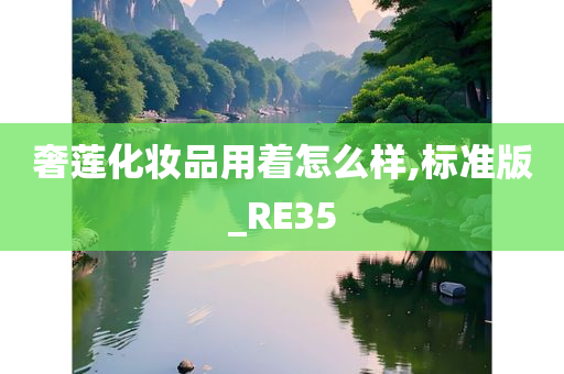 奢莲化妆品用着怎么样,标准版_RE35