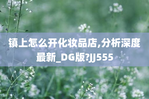 镇上怎么开化妆品店,分析深度最新_DG版?JJ555