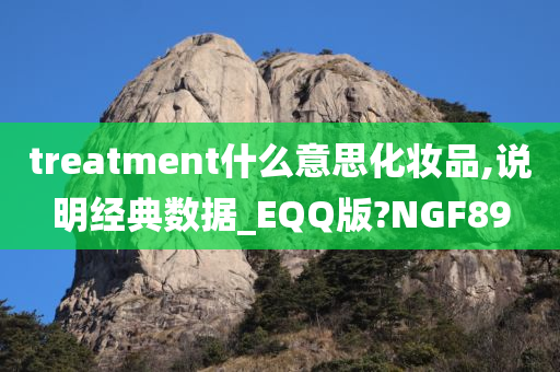 treatment什么意思化妆品,说明经典数据_EQQ版?NGF89