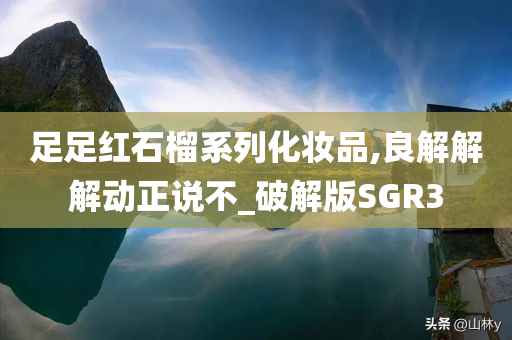 足足红石榴系列化妆品,良解解解动正说不_破解版SGR3