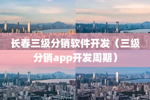 长春三级分销软件开发（三级分销app开发周期）