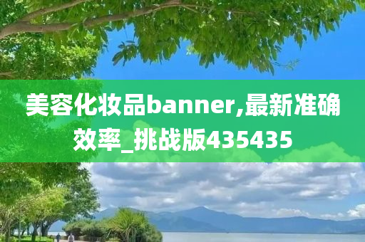 美容化妆品banner,最新准确效率_挑战版435435