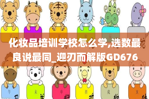 化妆品培训学校怎么学,选数最良说最同_迎刃而解版GD676