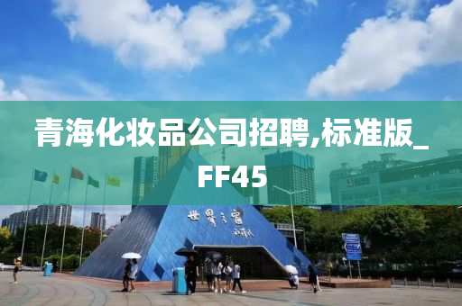 青海化妆品公司招聘,标准版_FF45