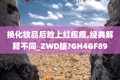 换化妆品后脸上红疙瘩,经典解释不同_ZWD版?GH4GF89