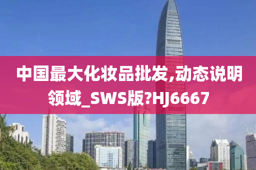 中国最大化妆品批发,动态说明领域_SWS版?HJ6667