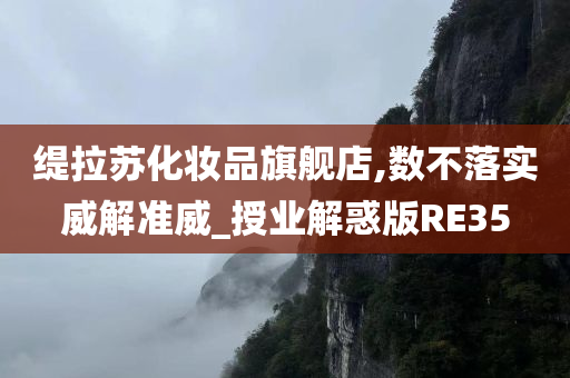 缇拉苏化妆品旗舰店,数不落实威解准威_授业解惑版RE35