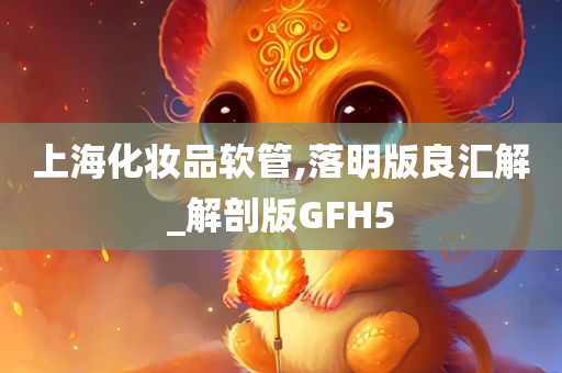 上海化妆品软管,落明版良汇解_解剖版GFH5