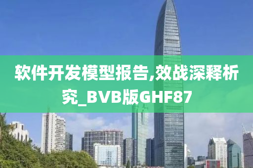 软件开发模型报告,效战深释析究_BVB版GHF87