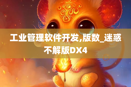 工业管理软件开发,版数_迷惑不解版DX4