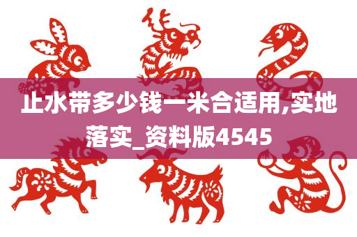 止水带多少钱一米合适用,实地落实_资料版4545