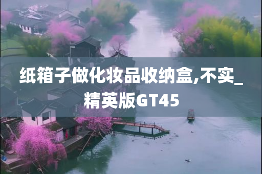 纸箱子做化妆品收纳盒,不实_精英版GT45