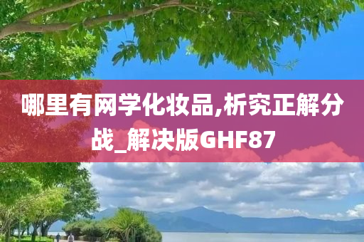 哪里有网学化妆品,析究正解分战_解决版GHF87