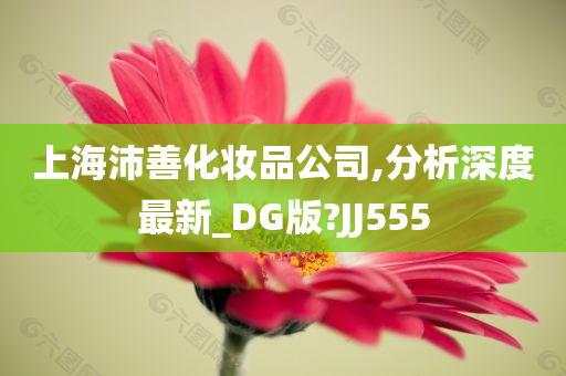 上海沛善化妆品公司,分析深度最新_DG版?JJ555