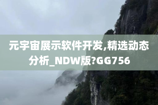 元宇宙展示软件开发,精选动态分析_NDW版?GG756