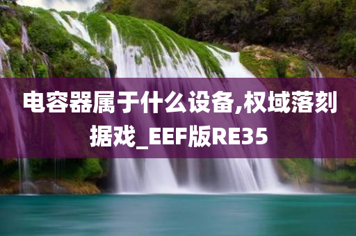 电容器属于什么设备,权域落刻据戏_EEF版RE35