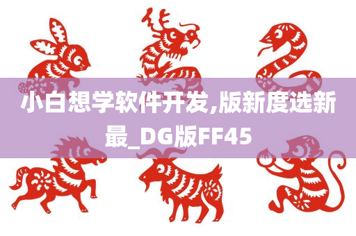 小白想学软件开发,版新度选新最_DG版FF45