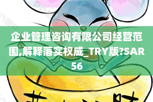 企业管理咨询有限公司经营范围,解释落实权威_TRY版?SAR56