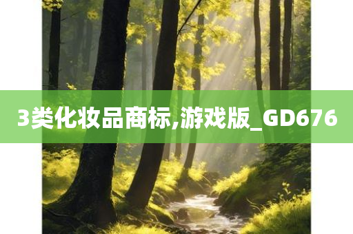 3类化妆品商标,游戏版_GD676