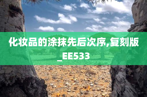 化妆品的涂抹先后次序,复刻版_EE533