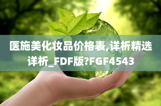 医施美化妆品价格表,详析精选详析_FDF版?FGF4543