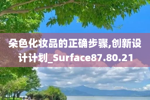 朵色化妆品的正确步骤,创新设计计划_Surface87.80.21