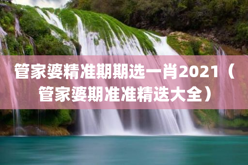 管家婆精准期期选一肖2021（管家婆期准准精迭大全）