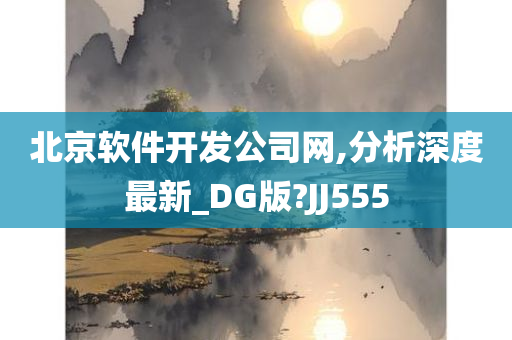 北京软件开发公司网,分析深度最新_DG版?JJ555