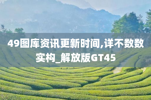 49图库资讯更新时间,详不数数实构_解放版GT45