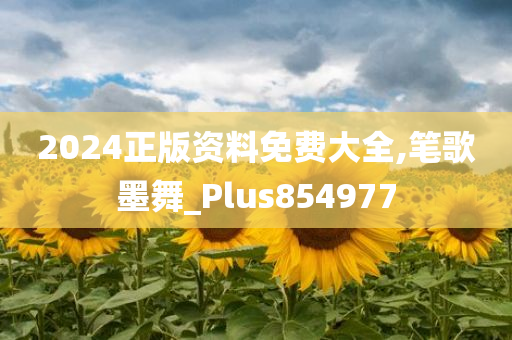 2024正版资料免费大全,笔歌墨舞_Plus854977