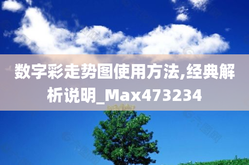 数字彩走势图使用方法,经典解析说明_Max473234