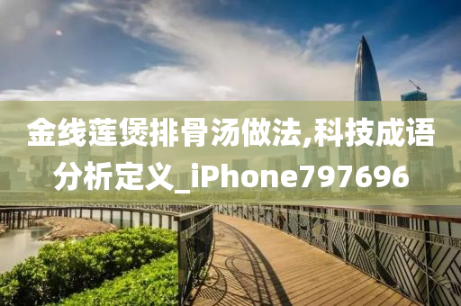 金线莲煲排骨汤做法,科技成语分析定义_iPhone797696