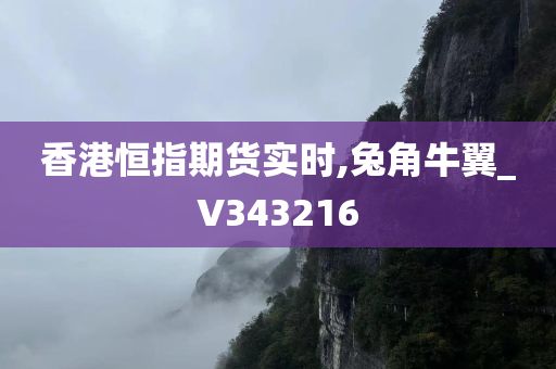 香港恒指期货实时,兔角牛翼_V343216