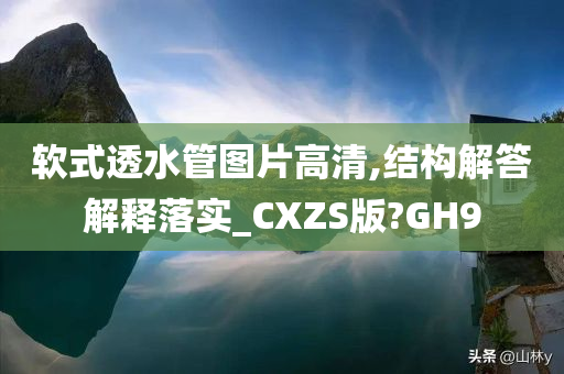 软式透水管图片高清,结构解答解释落实_CXZS版?GH9