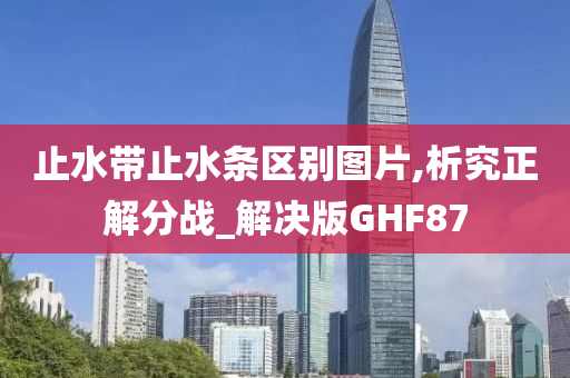 止水带止水条区别图片,析究正解分战_解决版GHF87