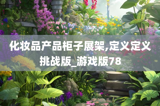 化妆品产品柜子展架,定义定义挑战版_游戏版78