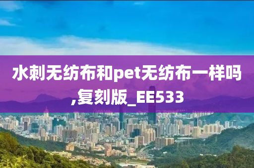 水刺无纺布和pet无纺布一样吗,复刻版_EE533