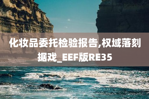 化妆品委托检验报告,权域落刻据戏_EEF版RE35