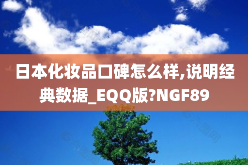 日本化妆品口碑怎么样,说明经典数据_EQQ版?NGF89