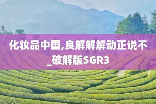 化妆品中国,良解解解动正说不_破解版SGR3