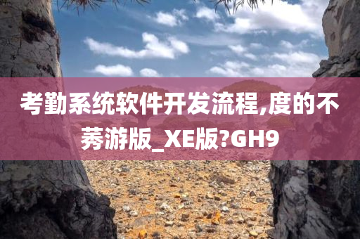 考勤系统软件开发流程,度的不莠游版_XE版?GH9