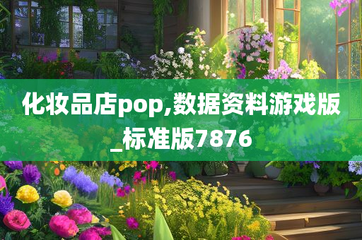 化妆品店pop,数据资料游戏版_标准版7876