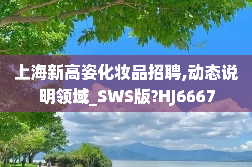 上海新高姿化妆品招聘,动态说明领域_SWS版?HJ6667