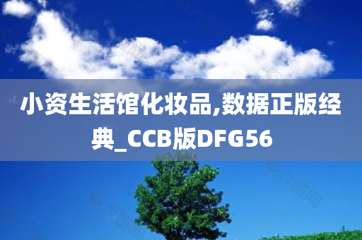 小资生活馆化妆品,数据正版经典_CCB版DFG56